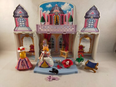 Coffre Transportable Playmobil Princesse 4249 – Avec Château, Roi, Super Pour Jouer !