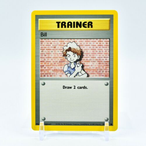 Bill - 91/102 Base Set Unlimited Common Trainer - NM - Picture 1 of 2