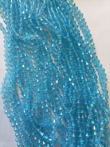 120pcs Bicones Glass Crystal Beads 6mm Choice Of 25 Cols BUY 2 GET 1 FREE - Picture 23 of 26