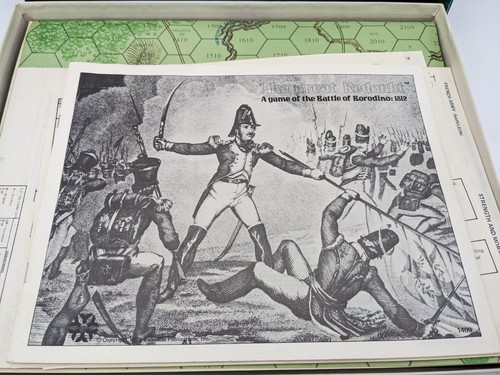 Yaquinto The Great Redoubt Borodino 1812 Game Complete Punched Boxed - Picture 3 of 7