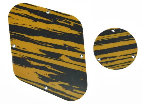 LP Rear Control Plate Switch Plate Cavity Cover for Gibson LP Tawny Stripe
