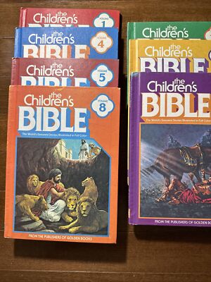 The Childrens Bible Hardcover Books 1980's Funk & Wagnalls