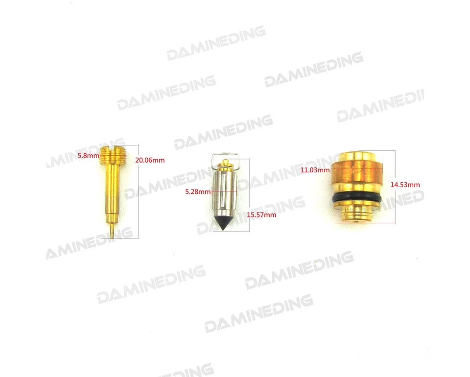 Kit de reparación de reconstrucción de carburador 4X NUEVO YZF-R1 1998-2001 stock en EE. UU. Foto 3 de 4