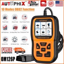 Autophix Om126p Obd2 Scanner Check Engine Enhanced Code Reader Auto Diagnostic