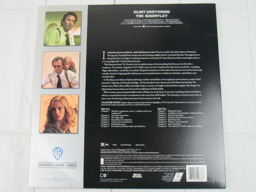 The Gauntlet, Clint Eastwood, Extended Play Laser Disc R - Imagen 2 de 2