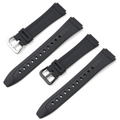 18MM konvexes Uhrenarmband Ersatz für Casio AW-80V AW-82 Elektronische Uhr