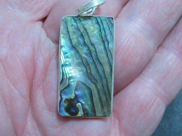 sterling silver pendant Max 49% OFF shell Max 66% OFF Abalone
