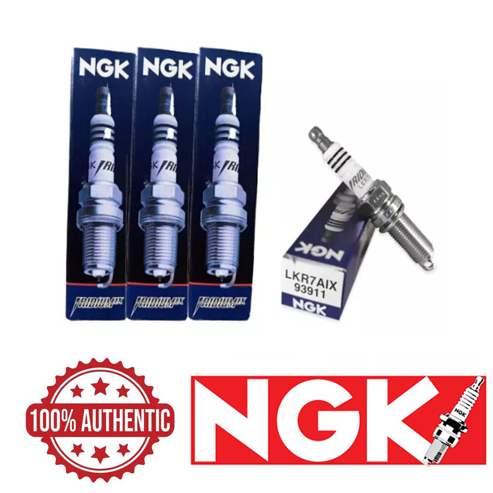 NGK IRIDIUM IX Spark Plug 3PCS for 2008-2015 Smart Fortwo 1.0L L3