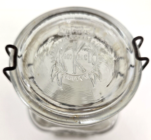 Queen Canning Jar Wide Mouth Adjustable KantKrack embossed on inside lid Bubbles - Picture 8 of 18