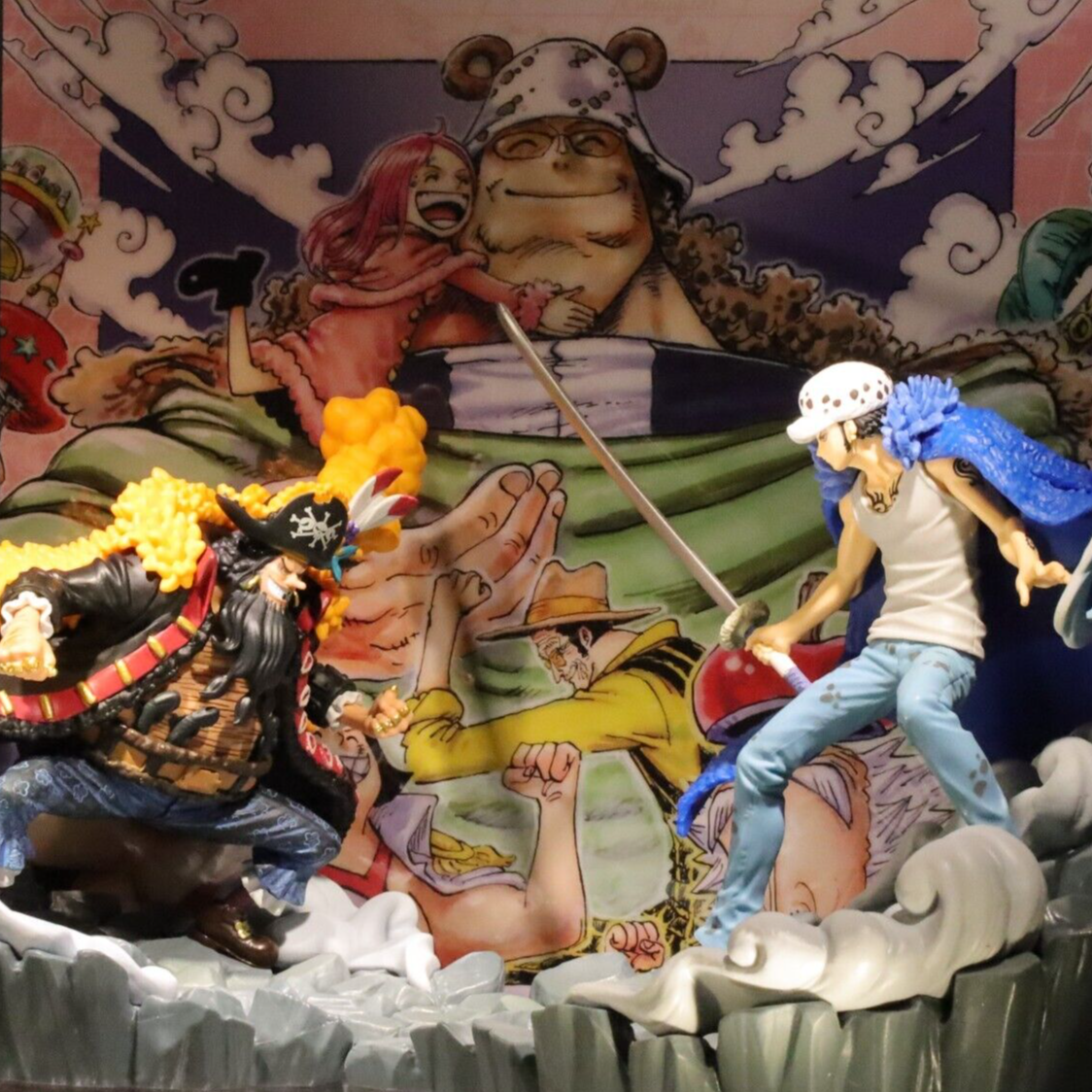 One Piece】Battle Light Spectacle Teach And Law 2-figure Set