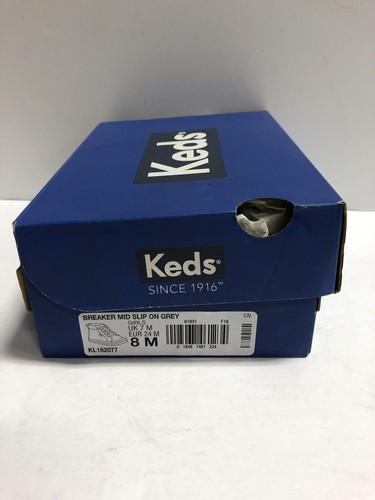 Keds, Girls Breaker Mid Bootie Grey, Size 8 M Toddler - Picture 6 of 6