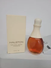 Vintage Halston Natural Cologne Spray 2.5 Oz Box Slightly damaged