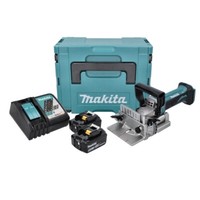 Makita Dpj 180 Rgj Akku NutfräSe 18 V 100 Mm + 2X Akku 6,0 Ah + Lader + Makpac