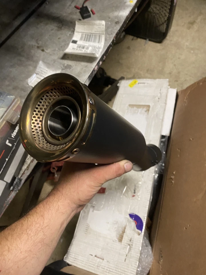 Ducati Monster 1200 S 2016 Zard escape sistema completo silenciador carreras nuevo -4 kg Foto 2 de 4