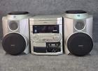 New ListingPhilips Fw-P88/37 Cd Player 💿 Am/Fm Radio Mini Hi-Fi Dolby Surround W/ Speakers