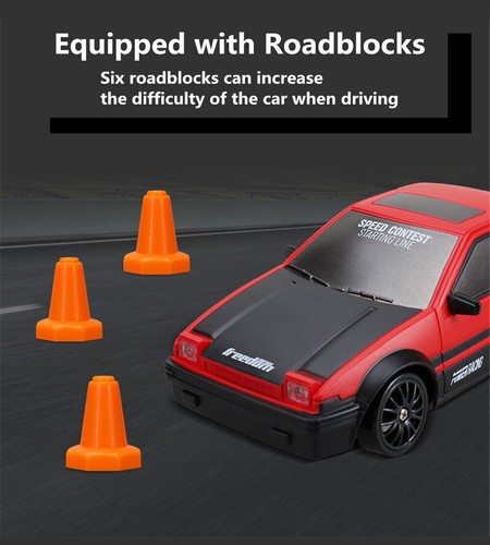 1:24 HIGH-SPEED DRIFT 4WD RACING RC RADIO REMOTE CONTROL RACE CAR KIDS BOY TOY - Picture 6 of 27