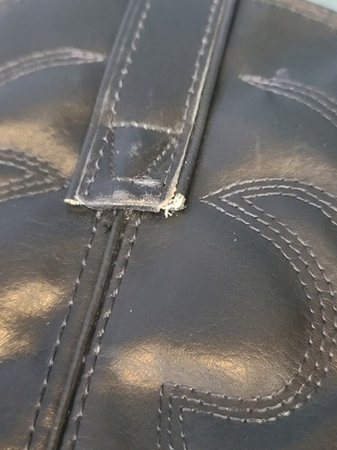CapezioWomen's Cowboy Boots Black Leather Size 8 M USA - Picture 3 of 18