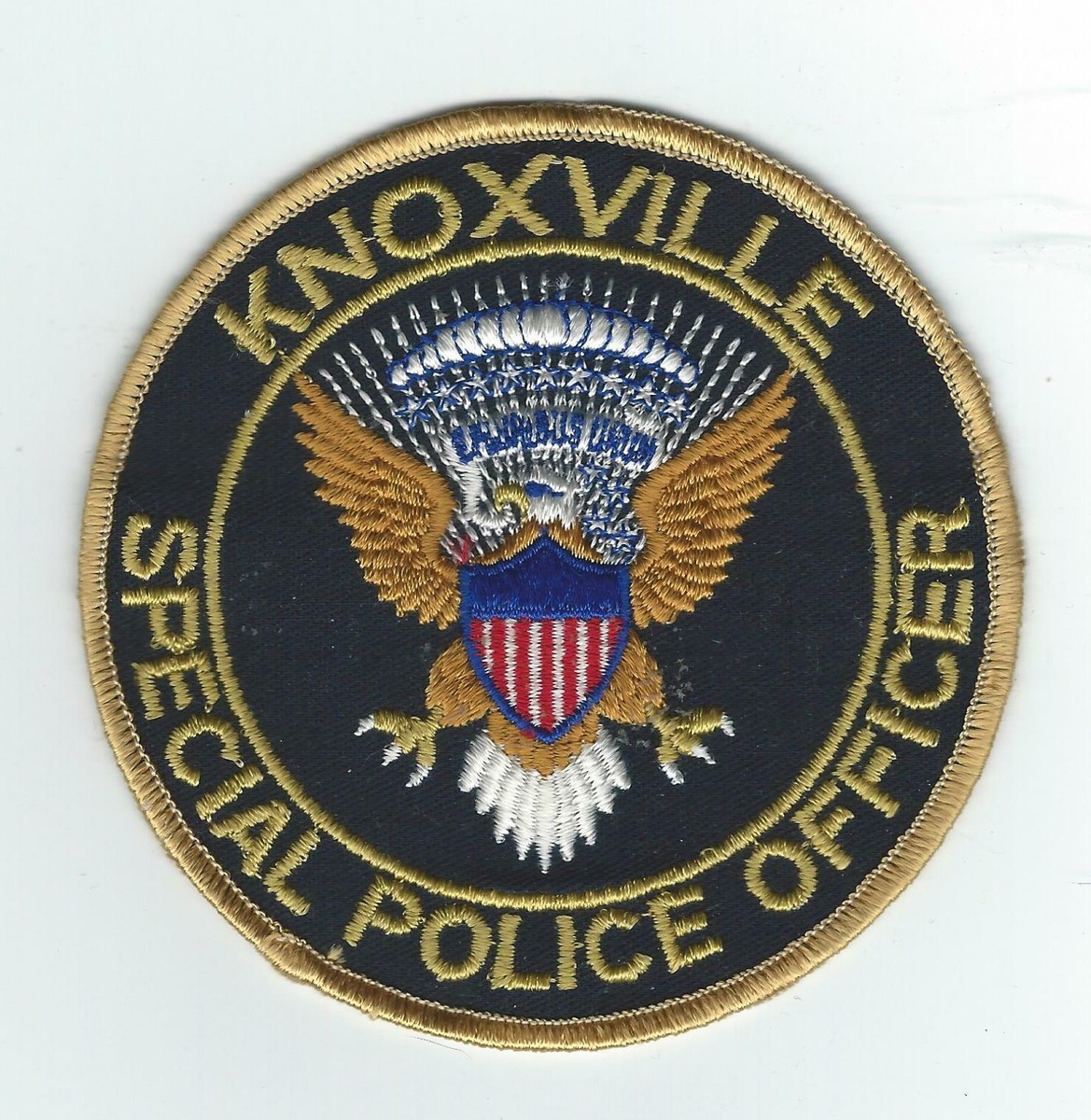VINTAGE KNOXVILLE, TENNESSEE SPECIAL POLICE OFFICER (CHEESE CLOTH