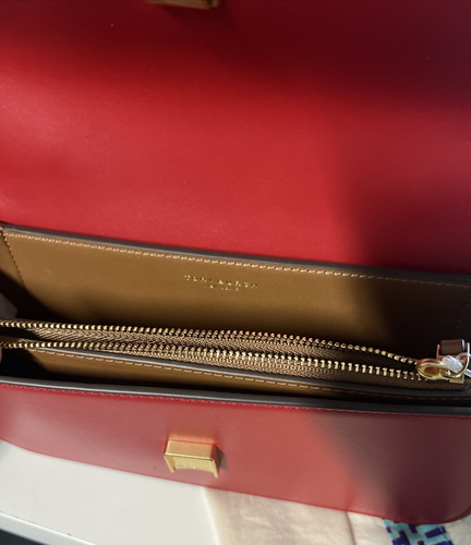 Tory Burch Small Eleanor Rectangular Bag Tory Red - Picture 4 of 10