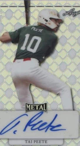 2022 Leaf Perfect Game National Showcase - Tai Peete #MA-TP1