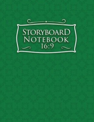 Storyboard Notebook 16: 9: Storyboard Tools: 4 Panel / Frame 8.5 x 11 Paperback
