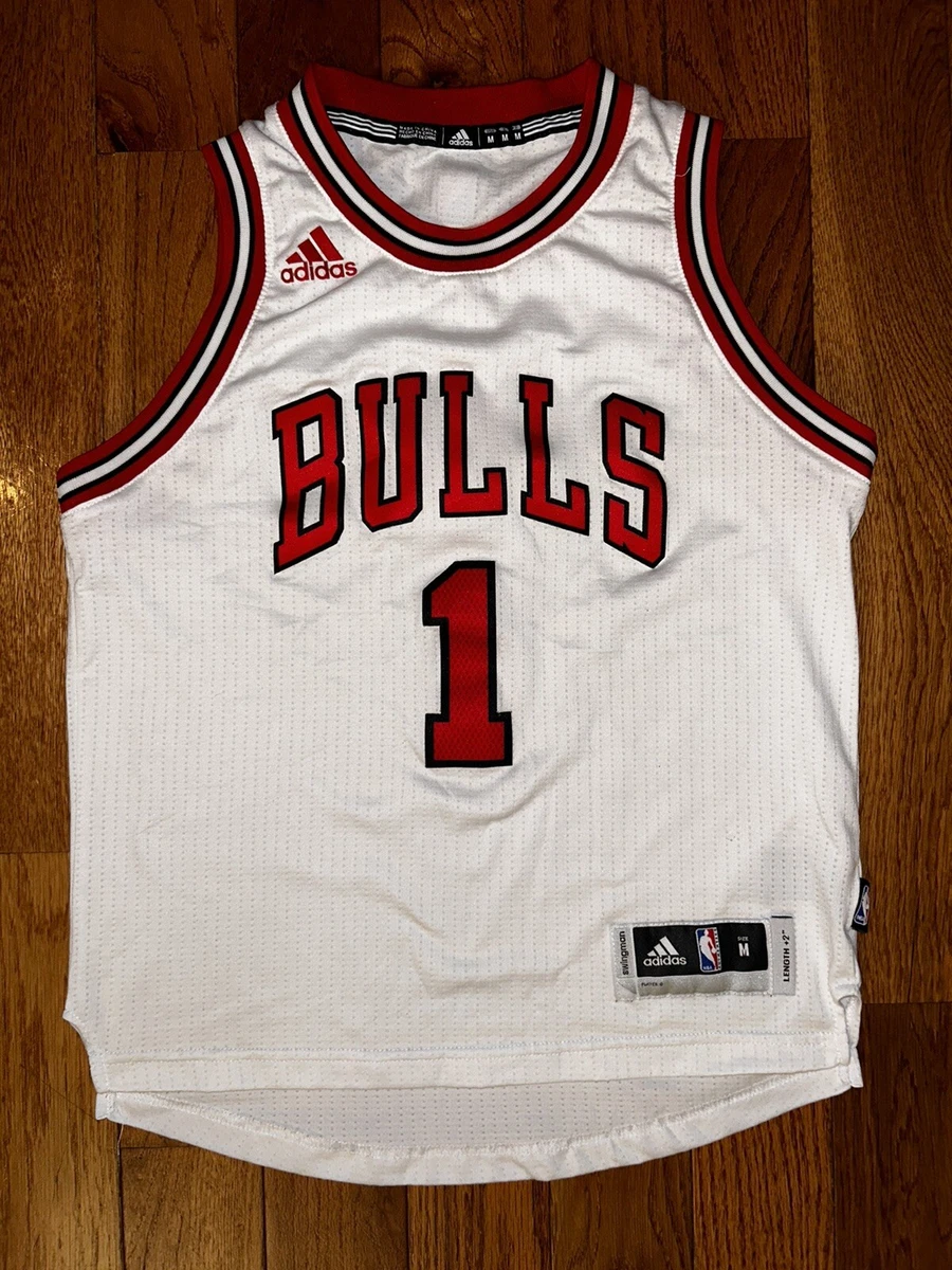 Adidas Chicago Bulls Derrick Rose Road Swingman Jersey