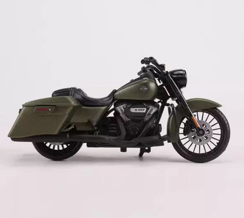HARLEY DAVIDSON 2022 ROAD KING SPECIAL MOTORCYCLE 1:18 BIKE REPLICA BY MAISTO - Picture 2 of 9