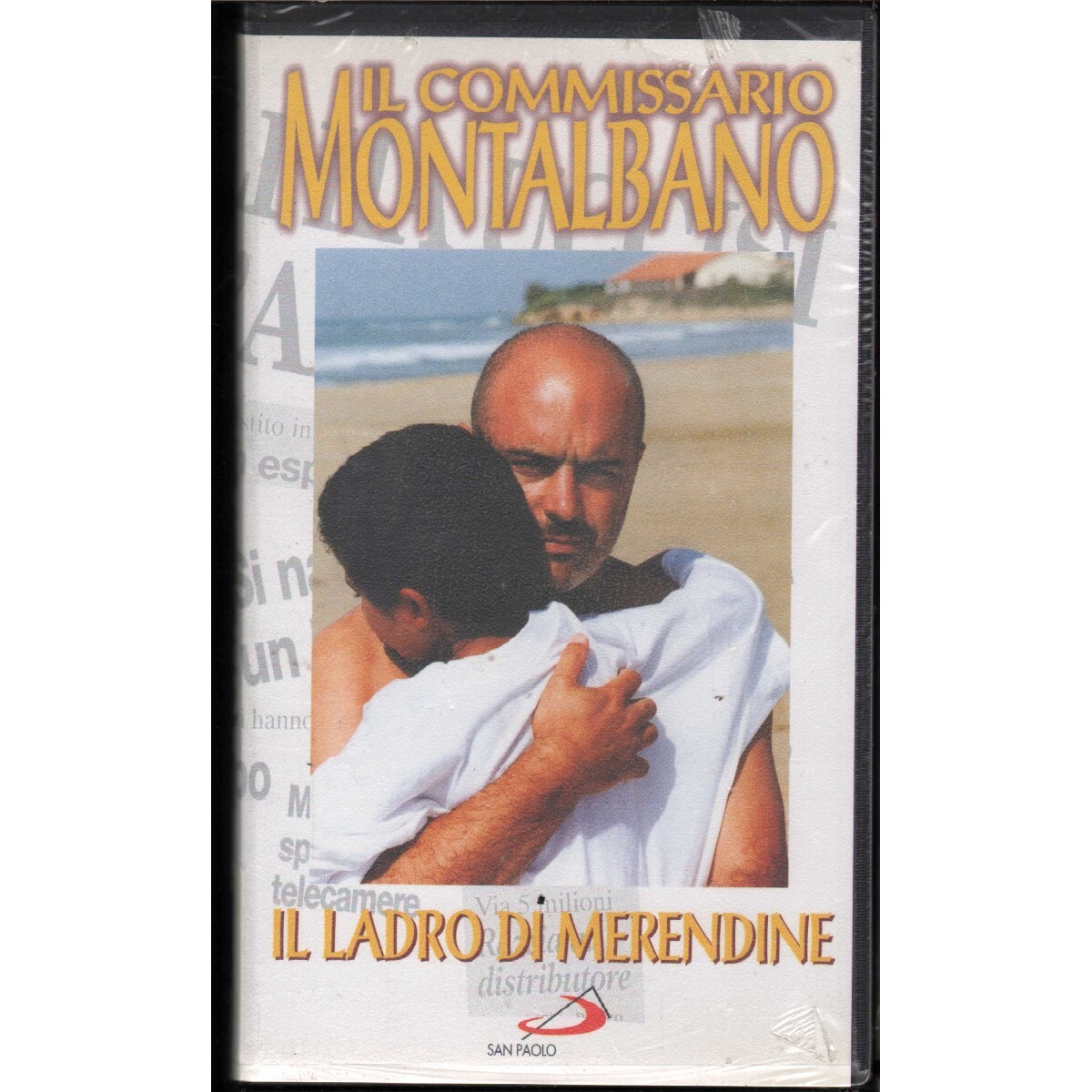 Il Commissario Montalbano, Il Ladro Di Merendine VHS Alberto Sironi Univideo - 0