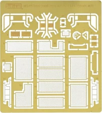 Fine Mold 1/35 Military Accessories Photo-etched parts for Type 61 tank Pla