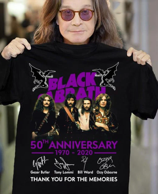 Black 2024 sabbath shirt