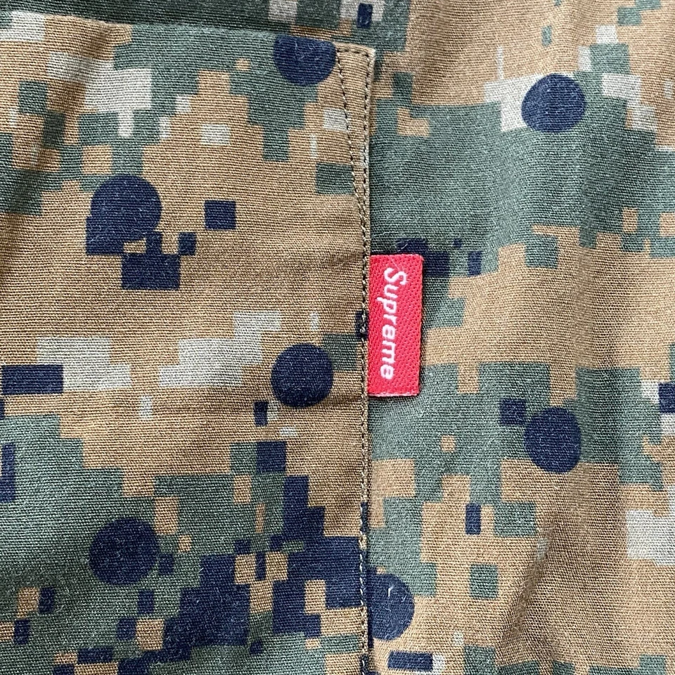 SUPREME X CDG LOOP COLLAR SHIRT DIGI POLKA DOT BUTTON DOWN COMME DES GARÇONS L - Image 3 of 4