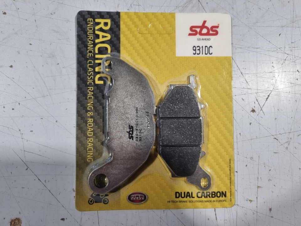 SBS 931DC Front Dual Carbon Brake Pads For Yamaha YZF-R3 2015-2026 - image 1 of 2