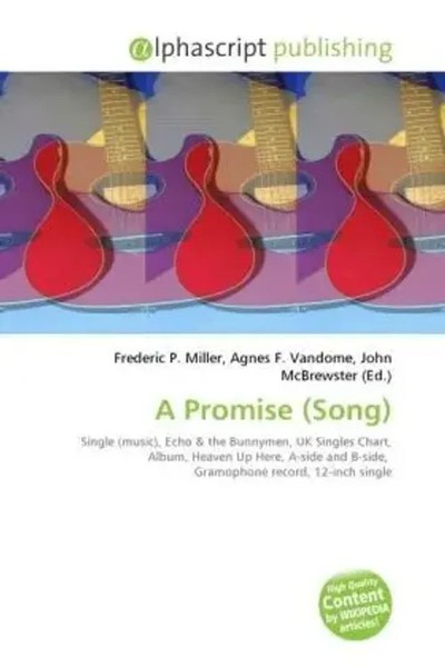 Frederic P. Miller (U. A.) | A Promise (Song) | Taschenbuch | Englisch (2026)-image