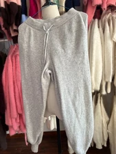 Angora Cashmere Blended Trousers Sweater Women's Pants