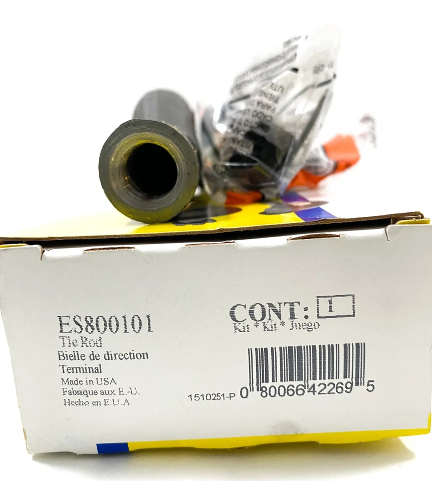 Extremo de varilla de amarre de dirección TRUST MOOG ES800101 Ford Lincoln Mercury varios vehículos Foto 3 de 3