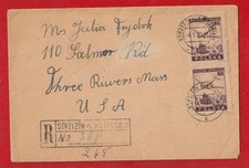 POLAND 1947 STRZYZOW  to UNITED STATES