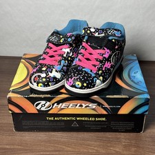 Heelys Split FATS STYLE Shoes Sneakers Youth 4 SKATE HES10387 Multi Unicorn