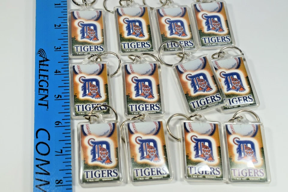 Detroit Tigers keychains 1997 WinCraft - Lot of 12 - Image 3 of 3