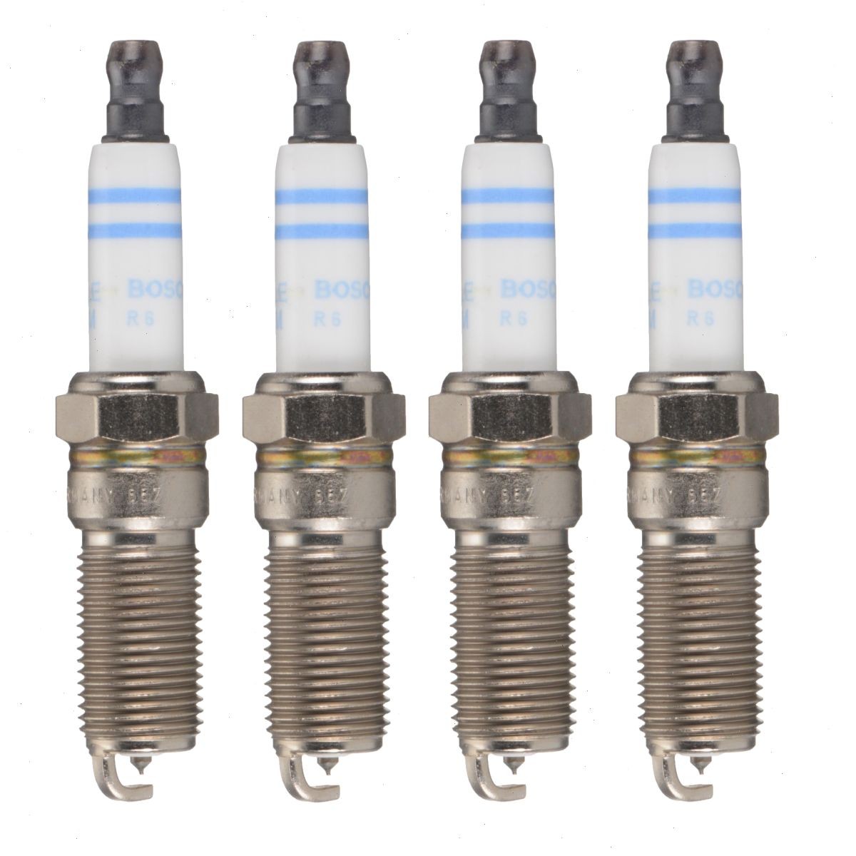 4 pc Bosch Double Iridium Spark Plugs for 2002-2010 Saturn Vue 2.2L 2.4L L4 zz