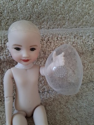 Silicone Wig Cap Size 9/10 Fits Ruby red fashion friend Reg. Doll - BJD(RRFFs) 