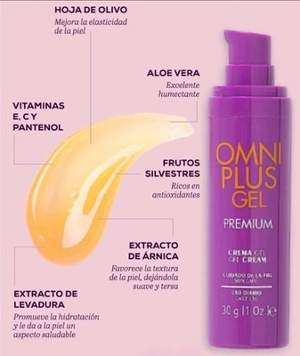 Omniplus Gel Premium30 g para Darle Mas Cuidado Y Protección A Tu Piel , Idrata