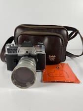 Cámara fotográfica Kodak Retina Reflex IV 35 mm SLR / con bolsa - Probada con obturador
