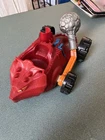 Vintage 1984 He-Man Masters of the Universe MOTU Bashasaurua Mattel Toy Car