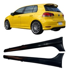 Für VW Golf 6 GTI 2008-2012 Seitenschweller Rohfläche ABS Kunststoff