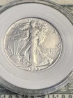 1945 LIBERTY WALKING SILVER HALF DOLLAR HI GRADE U.S. MINT RARE COIN