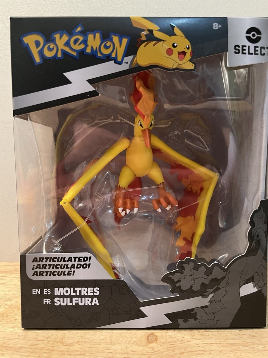 Pokemon Select Moltres Figure MISB 2022 Jazwares for sale
