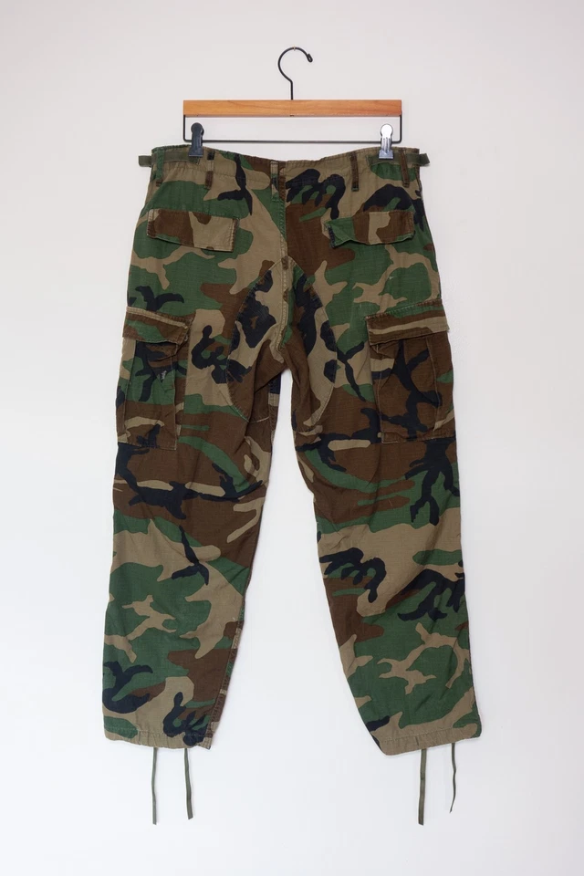 Военные боевые брюки США для жаркой погоды камуфляж Woodland DBA165-85-C-0711 средний размер Reg - Изображение 2 из 4
