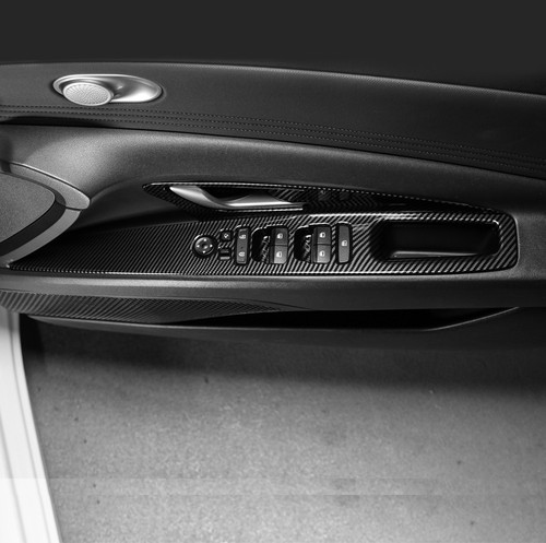 RHD Interior Window Lift Switch Panel Cover Trims For Hyundai Elantra 2021-2025 - Picture 2 of 6