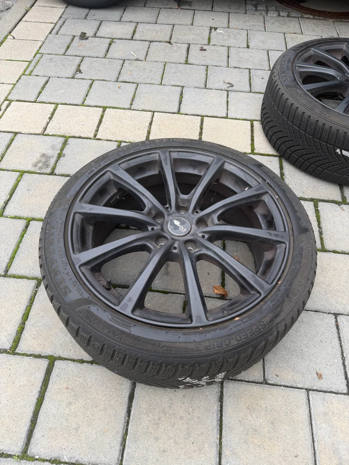 4 Winter Felgen inklusive Reifen Semperiti Brock B32 225 / 40 R18 Mercedes CLA - Bild 2 von 4