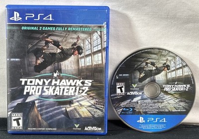 Tony Hawk's Pro Skater 1 & 2 Sony PlayStation 4 (PS4) Tested & Working